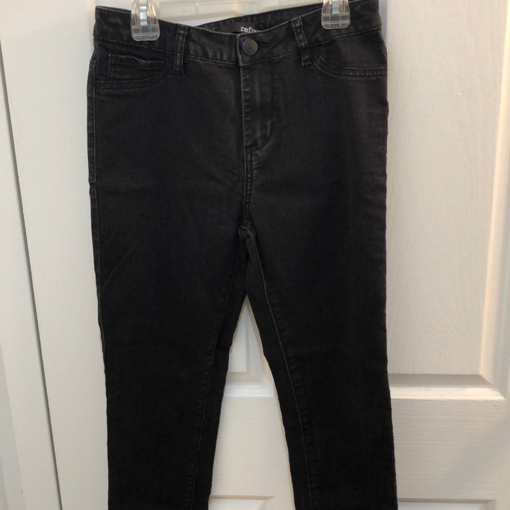 Refuge Black Skinny Jeans
